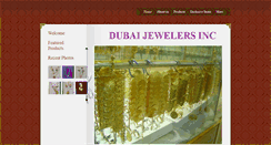 Desktop Screenshot of dubaijewelersinc.com
